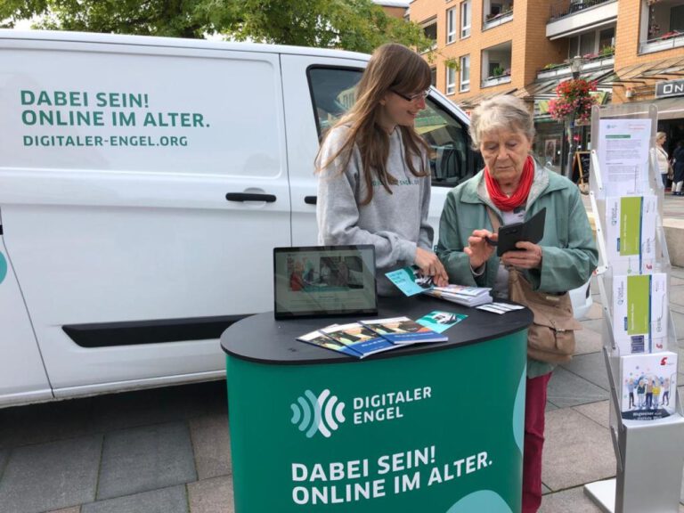 Digitaler Engel zu Besuch in Hildesheim